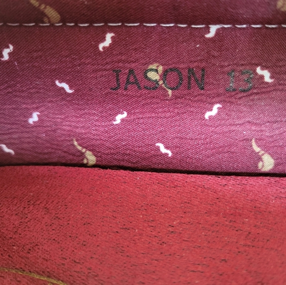 Men's Burgundy Loafers - Picture 7 of 12